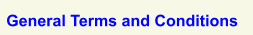 General Terms and Conditions